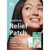 EasyDerm Relief Invisible Patch(42 counts) I Contains 10,000ppm of Tea Tree Oil, Pimple Patch, Ultra-slim 0.1mm, Waterpoof, Korean Pimple Patches