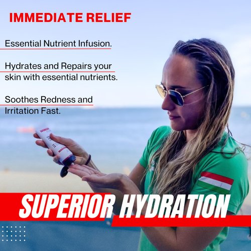 Harken Derm - Daily Skin Repair Lotion - Antioxidant Infused, Superior Hydrating Lotion, After Sun Care, 11 Botanical Ingredients, Dermatologist Formulated (3.4oz)