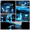 YEABRICKS LED Light Kit for Lego - Creator Expert Back to The Future Time Machine Building Blocks Model, LED Light Set Compatible with 10300(Lego Set NOT Included)