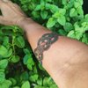 Celtic Chain Armband - Celtic Armband Temporary Tattoo/Viking Armband Tattoo