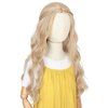 Yan Dream Long Wavy Blonde Hair Princess Halloween Costume Wig