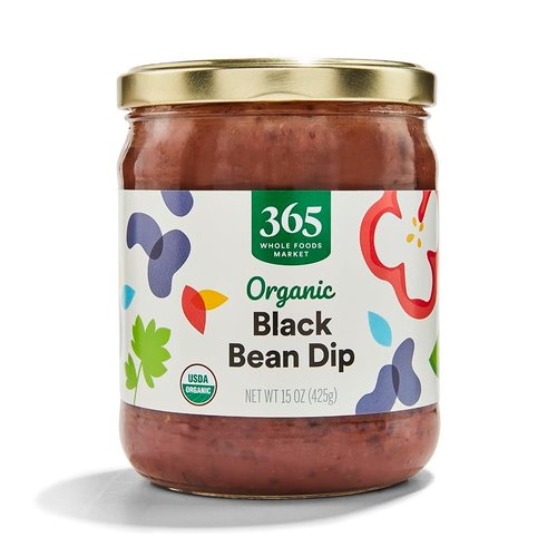 365 by Whole Foods Market, Dip Black Bean Organic, 15 Ounce