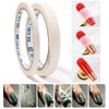 2pcs 0.5cm+1.2cm Width Nail Art Adhesive Tapes Creative DIY Design Nail Striping Tape Line Rolls Nail Striping Tape Line Nail Art Decoration Sticker DIY Nail Tip Accessories