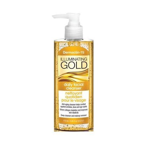 Dermactin-TS Daily Facial Cleanser - Illuminating Gold 5.85 ounce (6-Pack)