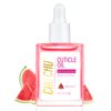 CHUCHU Jojoba Cuticle Oil for Nails: Watermelon Organic Nail Oil with Vitamin B & E - Moisturizes Repairs and Promotes Nail Growth - Prevents Dryness Hangnails and Chapped Skin 15ML