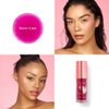 Poppi Cosmetics Dreamy Gleamy Tinted Lip Oil, Moisturizing, Shiny, Cruelty-Free, Vegan, Hydrating, Non-Sticky Tinted Lip Gloss, 5ml (Berry Cute)