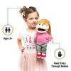 14" Emily, Peach Girl, Hand Puppet