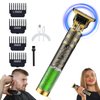 genkigold Hair Trimmer for Men: Professional Zero-Gap Men's Hair Clippers for Precision Haircuts, Grooming Kit with Portable Cordless Design,Rechargeable Lasting 180 mins,Travel Essential,Dragon