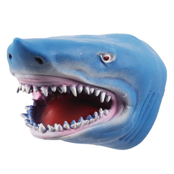 Hand Puppets for Kids and Adults - Kids and Toddler Toys for Pretend Play - Blue Shark