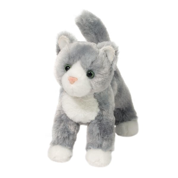 Douglas Scatter Gray Cat Plush Stuffed Animal