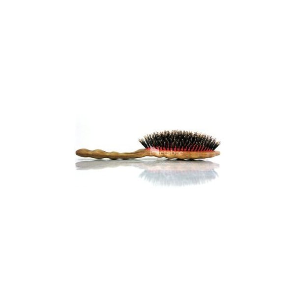 YS Park 701 / 851 All Boar Oval Styler Hair Brush + FREE Double Dip Comb Brush