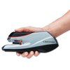 Swingline Electric Stapler, 20 Sheet Capacity, Optima Grip, Jam Free, Compact, Auto or Manual, Plug In or Battery, Orange and Gray (48207)