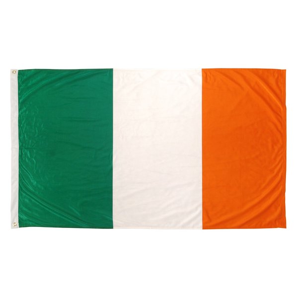 US Flag Store Super Knit Polyester Ireland Flag, 3-Feet by 5-Feet
