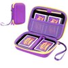 ProCase Hard Playing Card Game Carrying Case, Travel Storage Box Holds 300+ Trading Cards, Bag Holder for Classic Board Game UNO, Five Crowns，SKYJO, PlayMonster and More (Case Only) -Purple