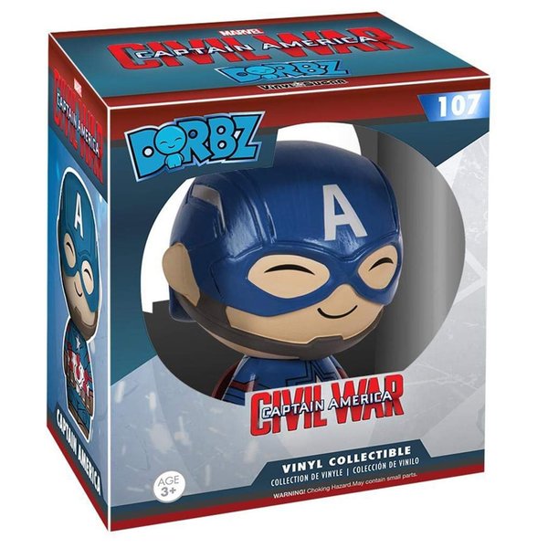 Funko Dorbz: Captain America 3: Civil War Action Figure - Captain America