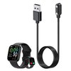 KONXISA 1-Pack Charger Cable for ‎MMBX IDW26 1.83'' Smartwatch, Charging USB Cable with Magnetic Adsorption, Universal Magnetic Charging Cord with High Durability, Lightweight and Easy to Carry