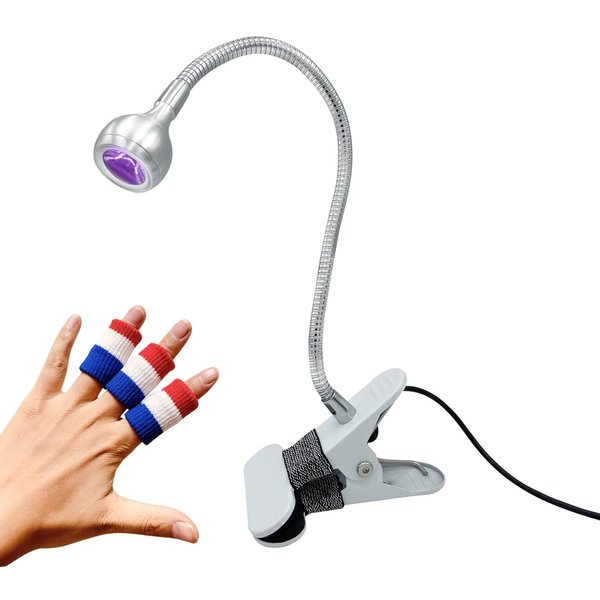 ZOELASS Gel x lamp Gooseneck uv lamp for Gel x Nail Tips and Flash Cure Light 5V USB Input