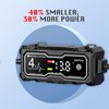 EAFCar Car Battery Charger 4-Amp, 12V Battery Charger Automotive, Trickle Charger for Car Battery - Smart Fully Battery Maintainer with Temperature Compensation and LCD Display