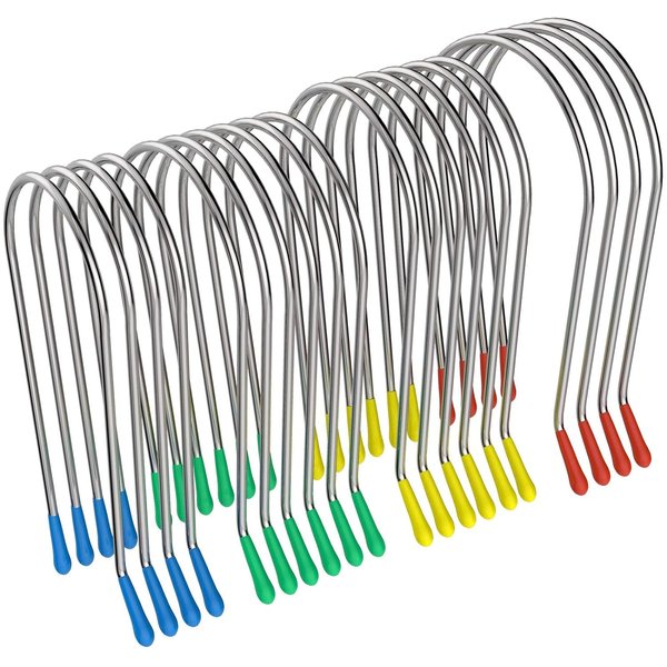 Hot Curler Clips Replacement Hot Roller Clips Rollers Securing Pins Fits 1.375inch, 1.5inch,1.75inch, 2inch Hot Rollers Curlers