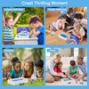 Magnetic Chess Game, 2024 New Magnet Strategy Game Set, Fun Table Top Multiplayer Battle Board Game with Rope/Sponge, Portable Cluster Game with Storage Bag for Kids & Adults (20 Magnetic Pcs)