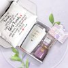 Best Friend Birthday Gifts Basket for Women - Unique Friendship Gifts for Women, Sister, Bestie, BFF (White)
