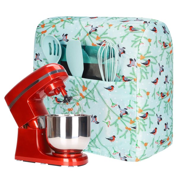 Kitchen Aid Mixer Cover Compatible with 6-8 Quarts Kitchen Aid/Hamilton Stand Mixer/Tilt Head & Bowl Lift Model,Bird Print Mixer Cover Pioneer Woman Kitchen Accessories,Kitchen Aid Mixer Accessories