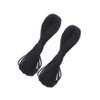 LWR CRAFTS Jute Cord 1.5mm 45ft/Pack (Pack of 2) (Black)