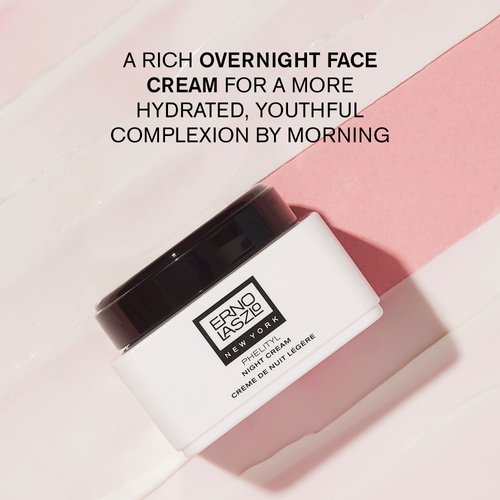 Erno Laszlo ​​Phelityl Night Cream, Replenishing Night Moisturizer for Face and Neck, Re-Hydrate to a Youthful Skin Tone and Complexion Overnight, 1.7 Fl Oz