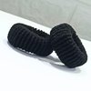 Fashionable Elastic Hair Band Hair tie Made of Cotton Hair Tie/Perfect Suitable for Ponytail Holder for Women Pack of 2 (black)