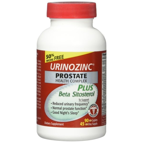 Urinozinc Prostate Plus Health Complex with Beta-sitosterol 90 Tablets