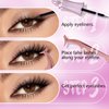 Magnetic Eyelashes with Eyeliner 5 Pairs Eyelashes Natural Look Cat Eye Lashes Magnetic Lashes with Applicator and Magnetic Eyeliner Waterproof Reusble Lashes Kit by Mavphnee