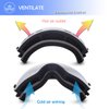 EXP VISION Snowboard Ski Goggles Men Women Youth, Anti Fog OTG Winter Snow Goggles Spherical Detachable Lens