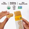 Perfect Bar, Peanut Butter Protein Bar, High Protein, Organic, Gluten Free, Soy Free, Non GMO, No Sugar Alcohols, 2.5 Ounce Bar, 10 Count