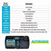 allsun Auto Ranging Pocket Tiny Digital Multimeter, Mini Electrical Travel Meter AC/DC Ohm Volt NCV Amp Capacitance Frequency Diode Continuity
