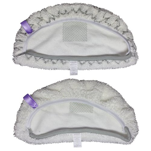 Al-Vacuum Microfiber Cleaning Mop Pads for Bissell 1940, 1440 Series Steam Mop,3 Replacement Pads with Scrubbing Strips & 3 with Soft Exterior | Ideal for Hardwood Floors, Tiles, Laminate & More