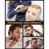 Sejoy Hair Clippers for Men, Hair Trimmer Professional Cordless Barber Clippers Hair Cutting Kits with LED Display Mens Gifts