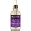 Natural Wunderz Biotin Hair Oil, Supports Hair Growth, Thickening Serum with Collagen and Vitamin B7, Moisturizing Scalp Treatment for Dry and Damaged Hair, Sulfate Free and Vegan Friendly, 4 Fl Oz
