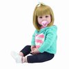 Reborn Dolls Baby Clothes 22 inch Doll Outfits 3 Pieces Set Fit for 22''-24'' Reborn Toddler Dolls Girls