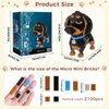 GaoDeBuChou Dachshund Micro Building Block Set,2100 Pieces Animals Dog Mini Bricks kit,Cute Birthday Gifts,Prizes,Suitable for Adults and 14+Teens