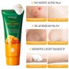 BIOAQUA Manuka Honey Facial Cleanser Vitamin E Deep Cleansing Foam Face Skin Repair Soften Moisturizing Hydrating 3.52oz/100g