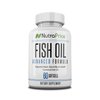 NutraPrice Fish Oil 2000 mg Omega-3 Fatty Acids EPA and DPA, Daily Supplement for Men and Women, Advanced Formula to Support Heart, Eye, Bone, Joint Health, Made in USA, 60 Soft Gel Capsules (5pk)