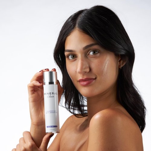 Mineral Elixir Seaweed Silk Matte Hydrating Face Moisturizer with Sun Protection