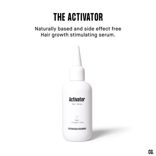 Copenhagen Grooming Hair Activator - Efficient Hair Growth Serum for Men & Women - Natural Hair Oil - Veganic Hair Loss & Regrowth Treatment