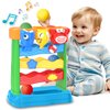 AuroTops Toddler Toys Interactive Musical Baby Toys, Light & Sound Montessori Toys for 1 2 3 Years Old, Learning Toys for Toddlers 1-3, Birthday Gifts for Baby Boys Girls Ages 1 2 3 4 5 Years