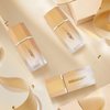 BEFIVECOK Liquid Concealer Makeup, Full Coverage Concealer, Cream Face Concealer with Cushion Applicator, Highly Pigmented, Natural-Looking, Long-lasting, Hydrating, Waterproof Concealer (#04 Ivory)