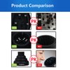 Universal Collapsible Hair Dryer Diffuser - Travel and Easy Storage - Fit Most of Hair Dryers KingKam-Black