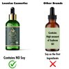 LEONICA COSMETICS NEW Organic Hair Serum. No Soy, Rich in Organic Black Cumin, Organic 100x Aloe Vera Extract and Broccoli Seed Oil. Achieve Stronger, Longer Hair in 3 Months. 1fl oz