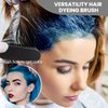 Temporary Hair Color Wax 7.06 Oz Hair Styling Clay Mud, Natural Instant Disposable Hair Coloring Cream Pomades, Included 2 Brush + 3 Shawl + Rat Tail Comb + 5 Hair Clips Styling Tools Set