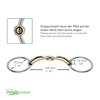 Sprenger Nnovocontact Water Snaffle 16 mm I Horse Bit Double Broken I Snaffle for Horses Sensogan, 145 mm Width