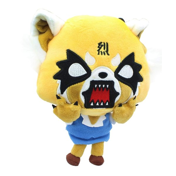 GUND Sanrio Aggretsuko Rage Plush Stuffed Animal Red Panda Netflix Original, 7"